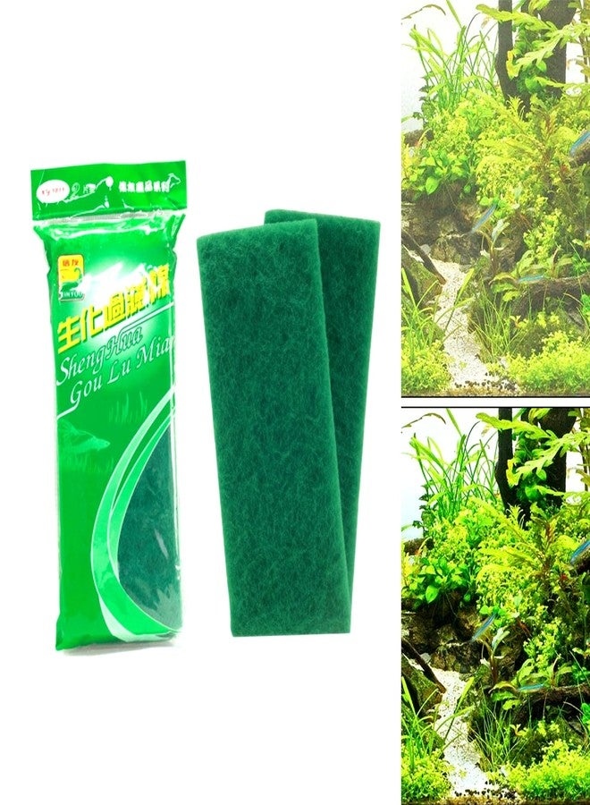 VAYINATO® XY-1811 Aquarium Fish Tank Biochemical Filter Green Sponge Pad by Petzlifeworld - Image 1